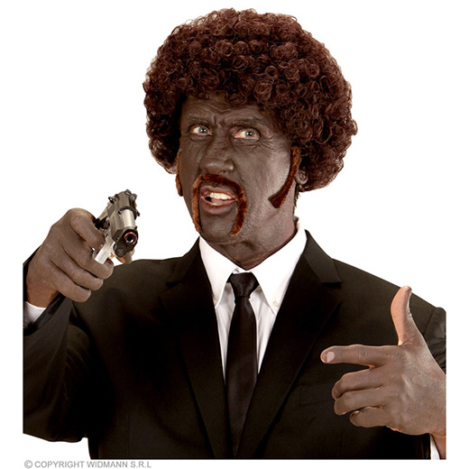 pruik, pulp fiction afro