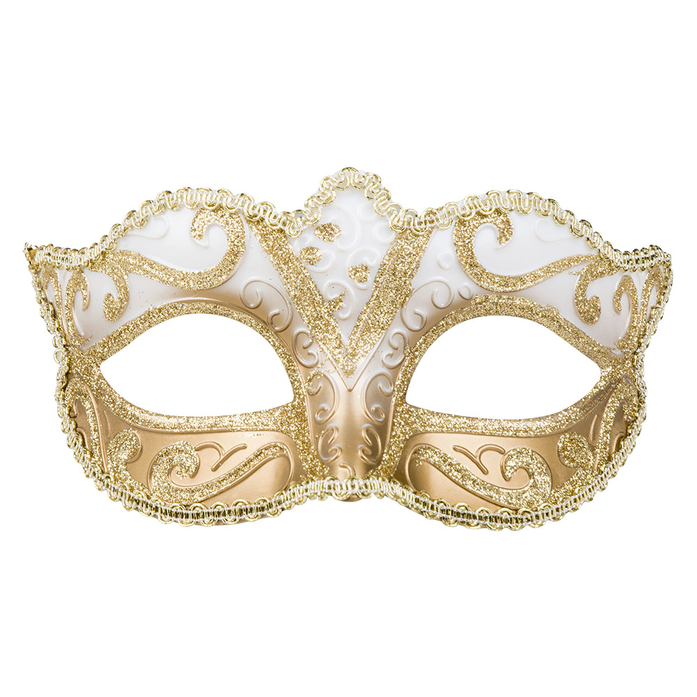 St. Oogmasker Venice felina goud