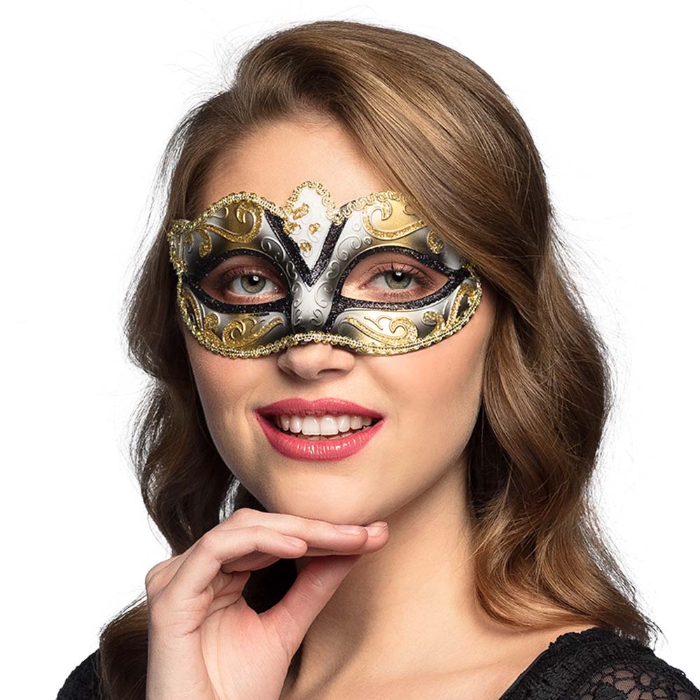 St. Oogmasker Venice felina 5 kleuren ass.