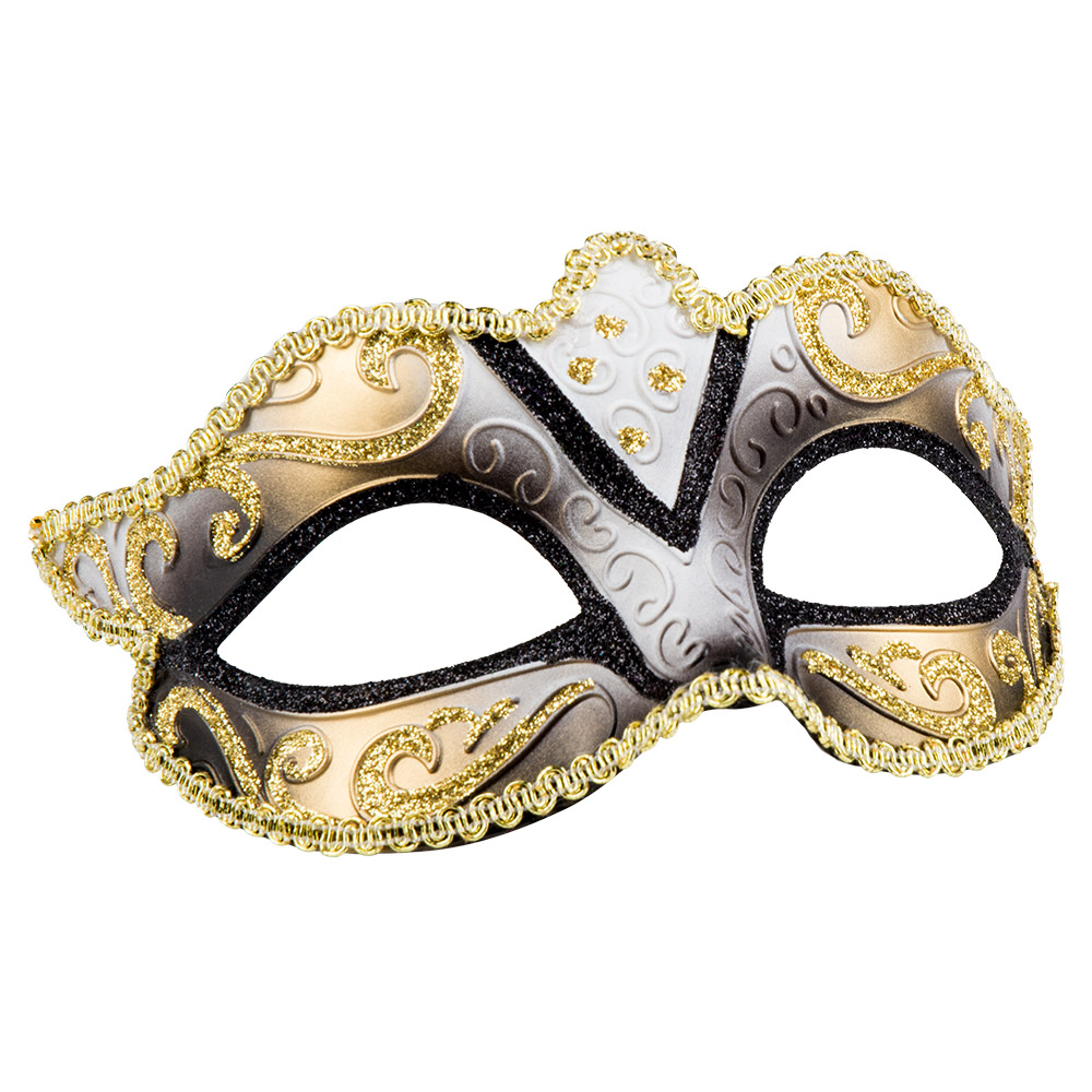 St. Oogmasker Venice felina 5 kleuren ass.