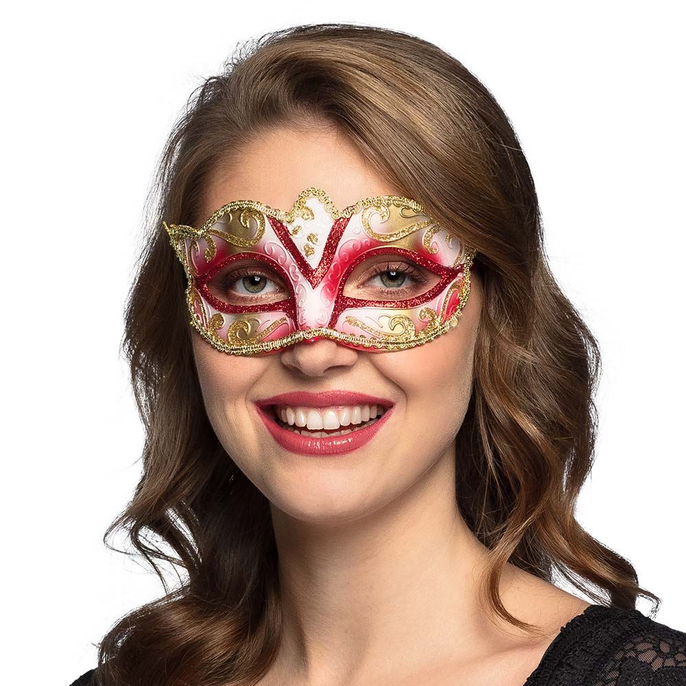 St. Oogmasker Venice felina 5 kleuren ass.