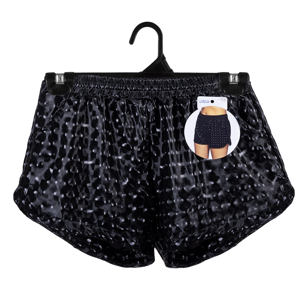 St. Hotpants Sporty zwart (M/L stretch)