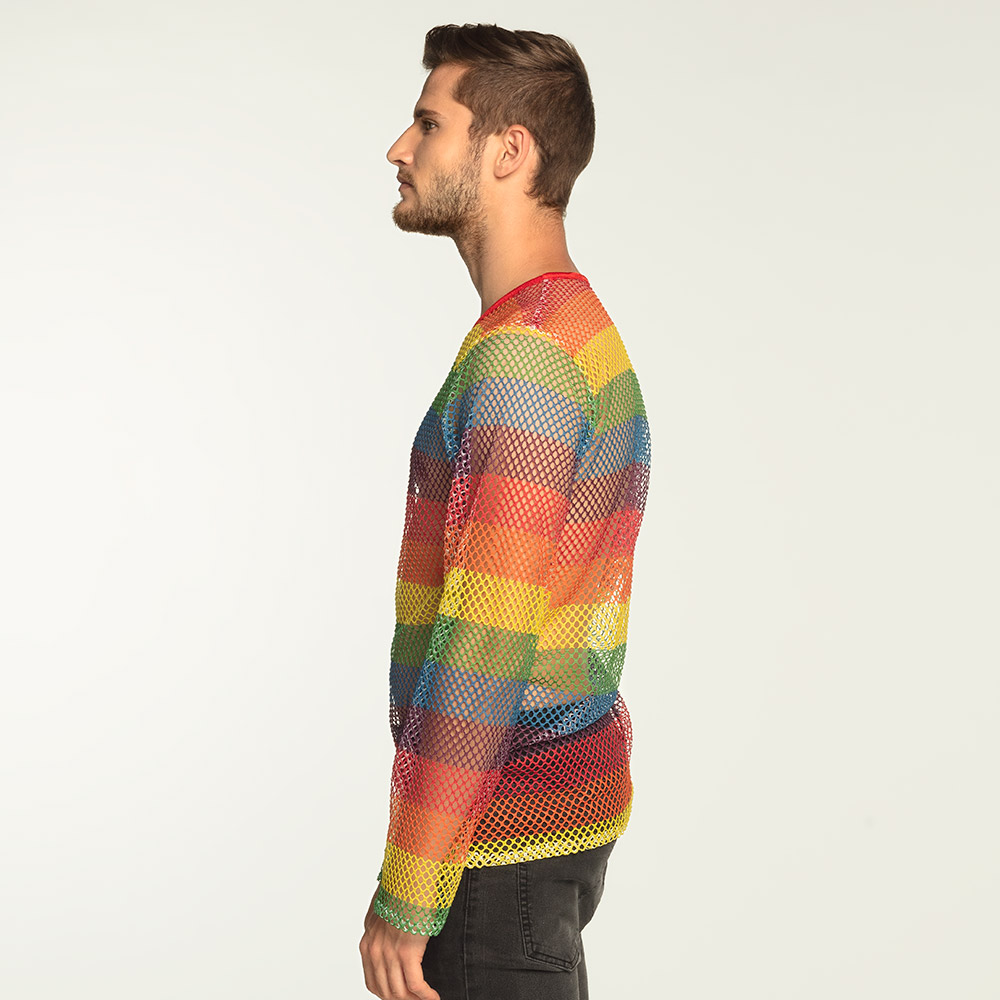 St. Visnet shirt regenboog (XL)