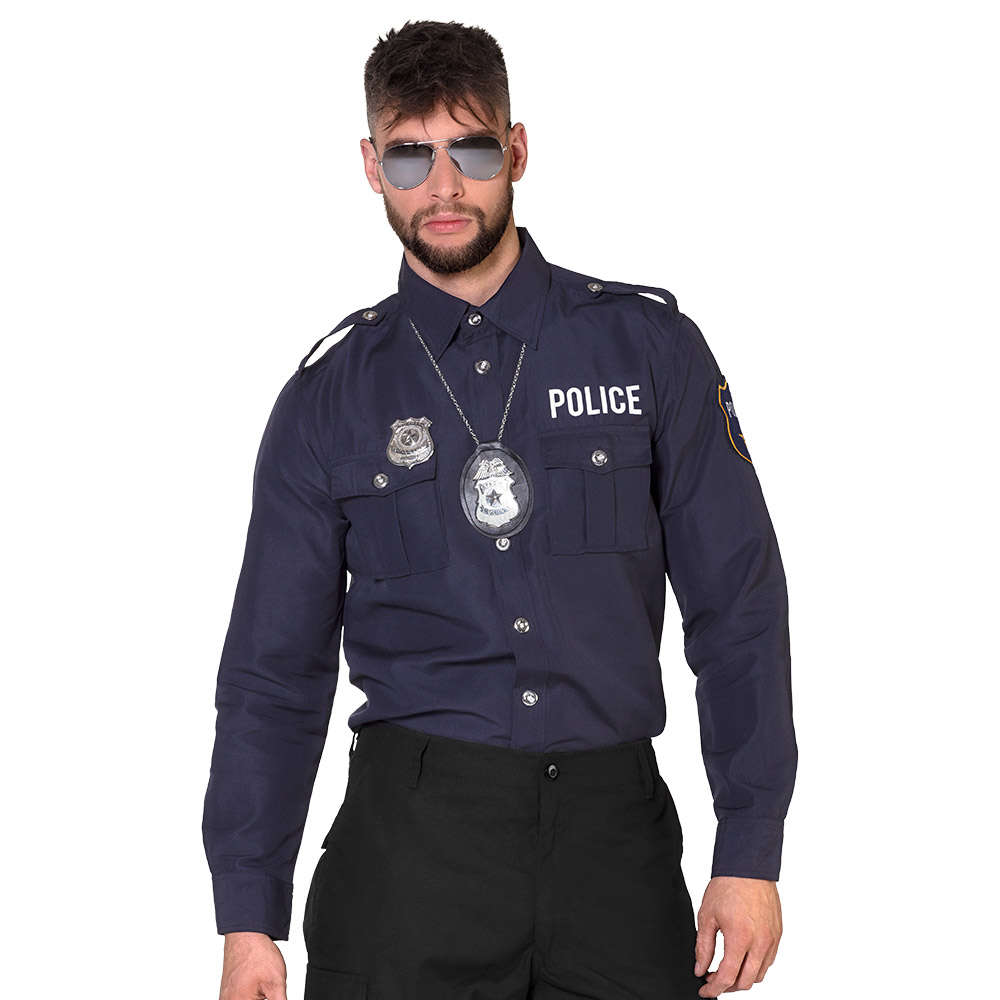 St. Shirt 'POLICE' (M, 50/52)