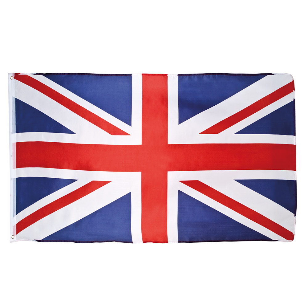 St. Polyester vlag Union Jack (90 x 150 cm)