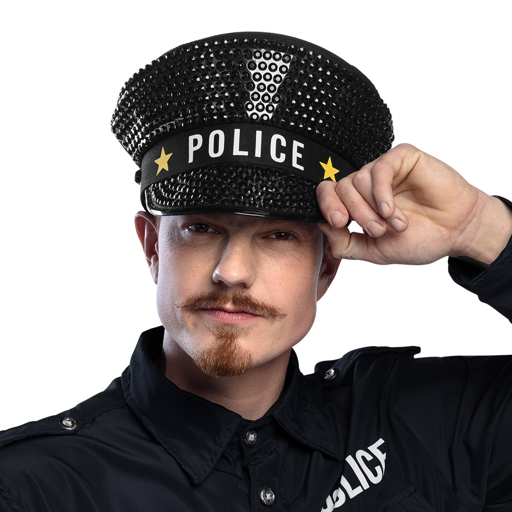 St. Pet 'POLICE' sparkle