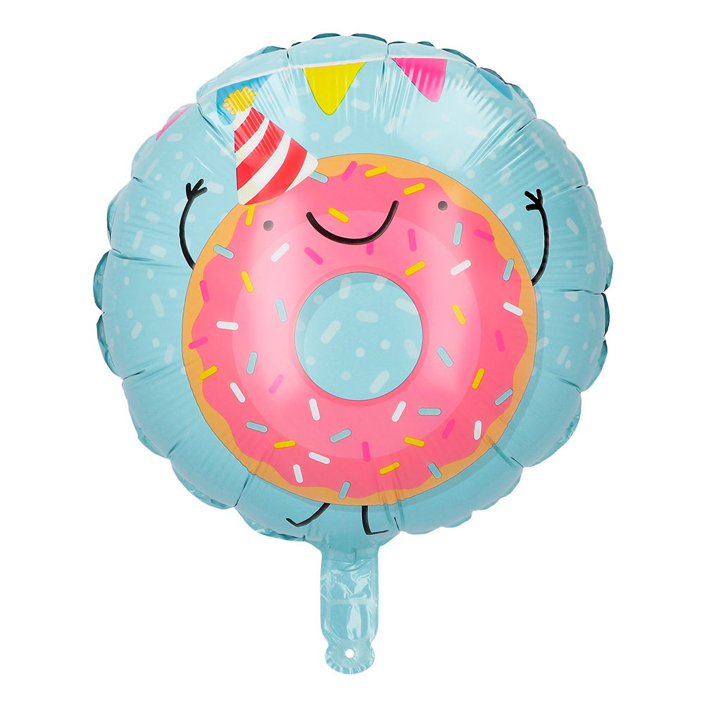 St. Folieballon Donut dubbelzijdig (45 cm)