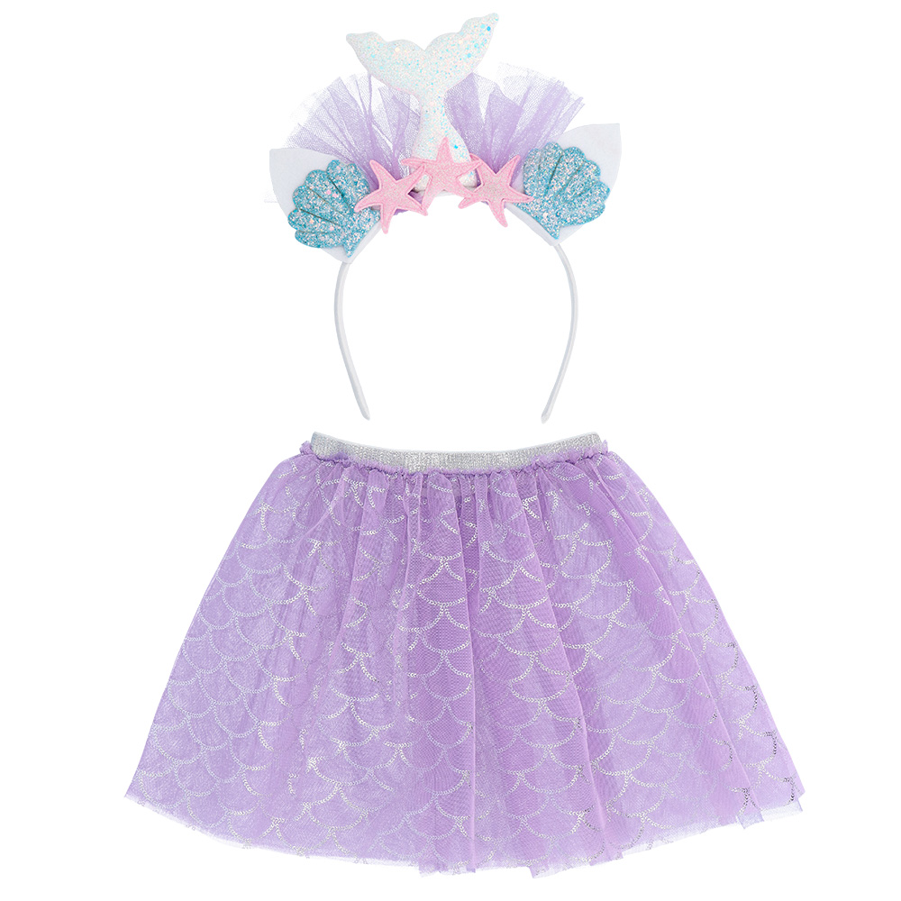 Set Mermaid stars (tiara en tutu)