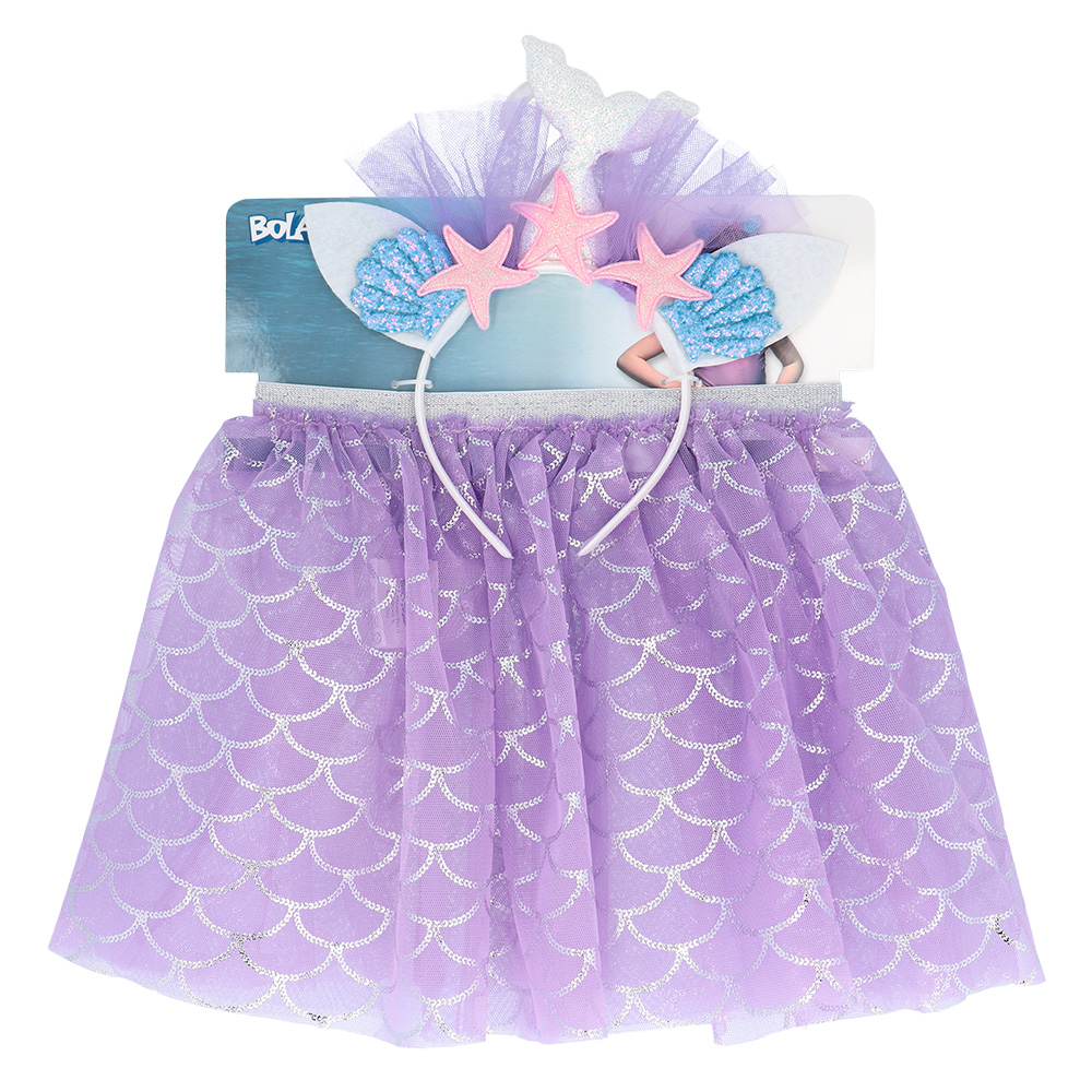 Set Mermaid stars (tiara en tutu)