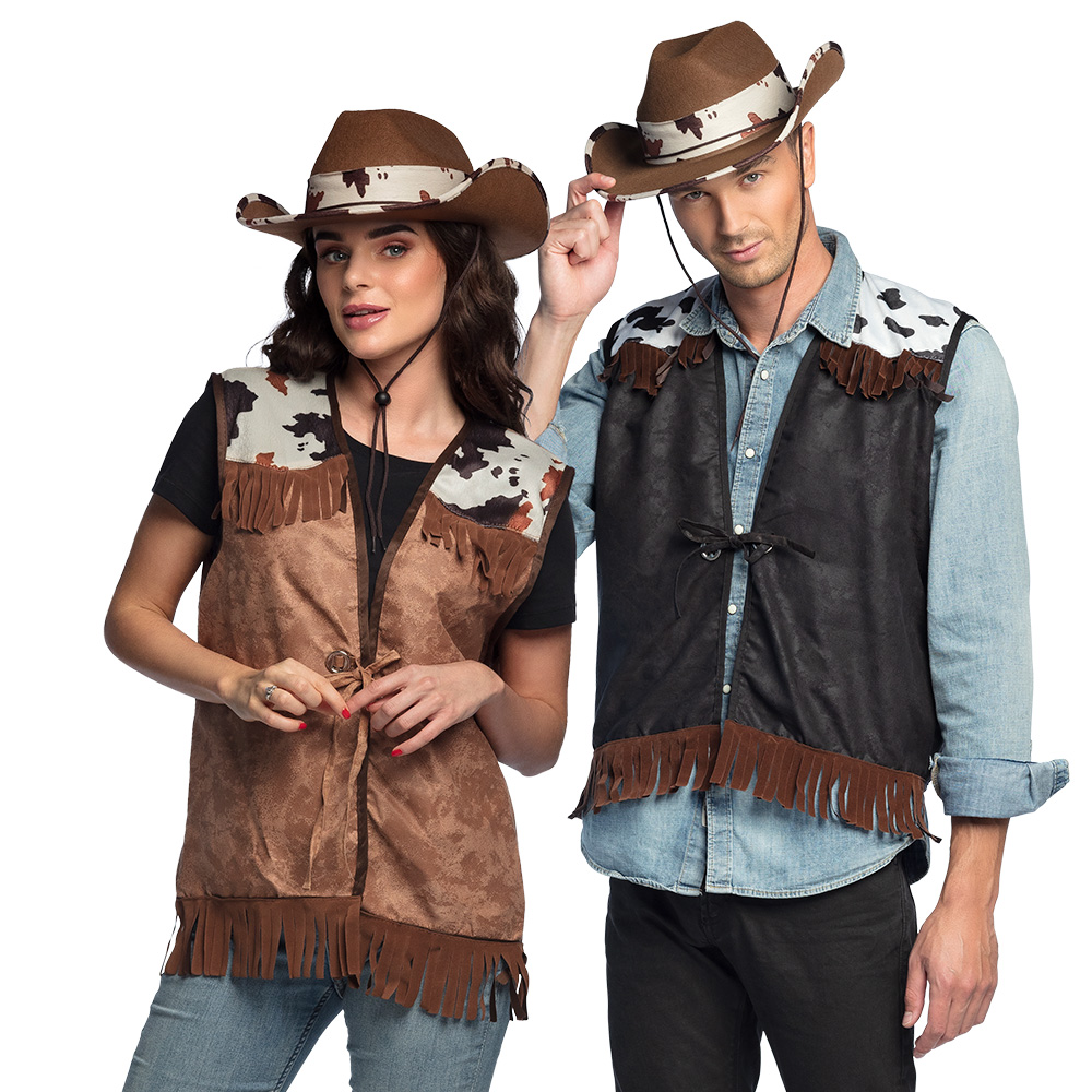 Vest Western bruin (M)