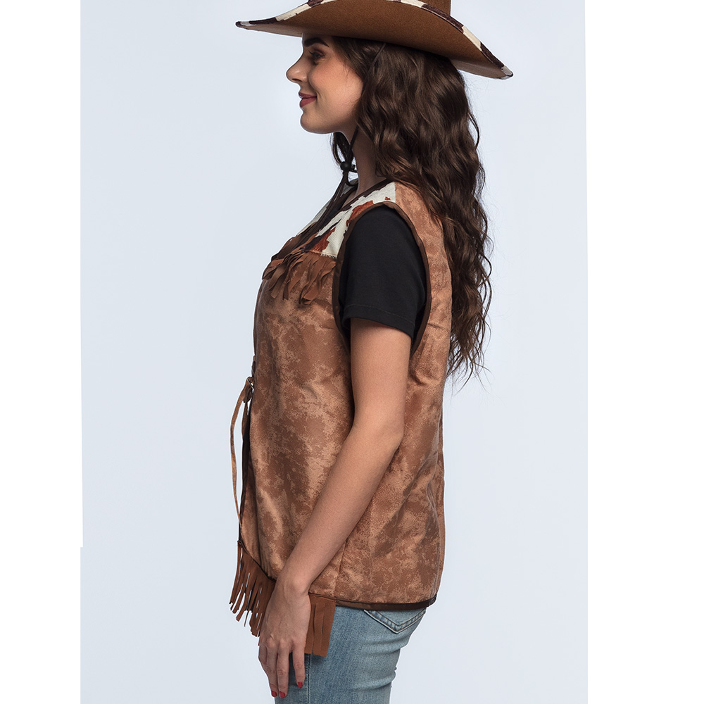 Vest Western bruin (M)