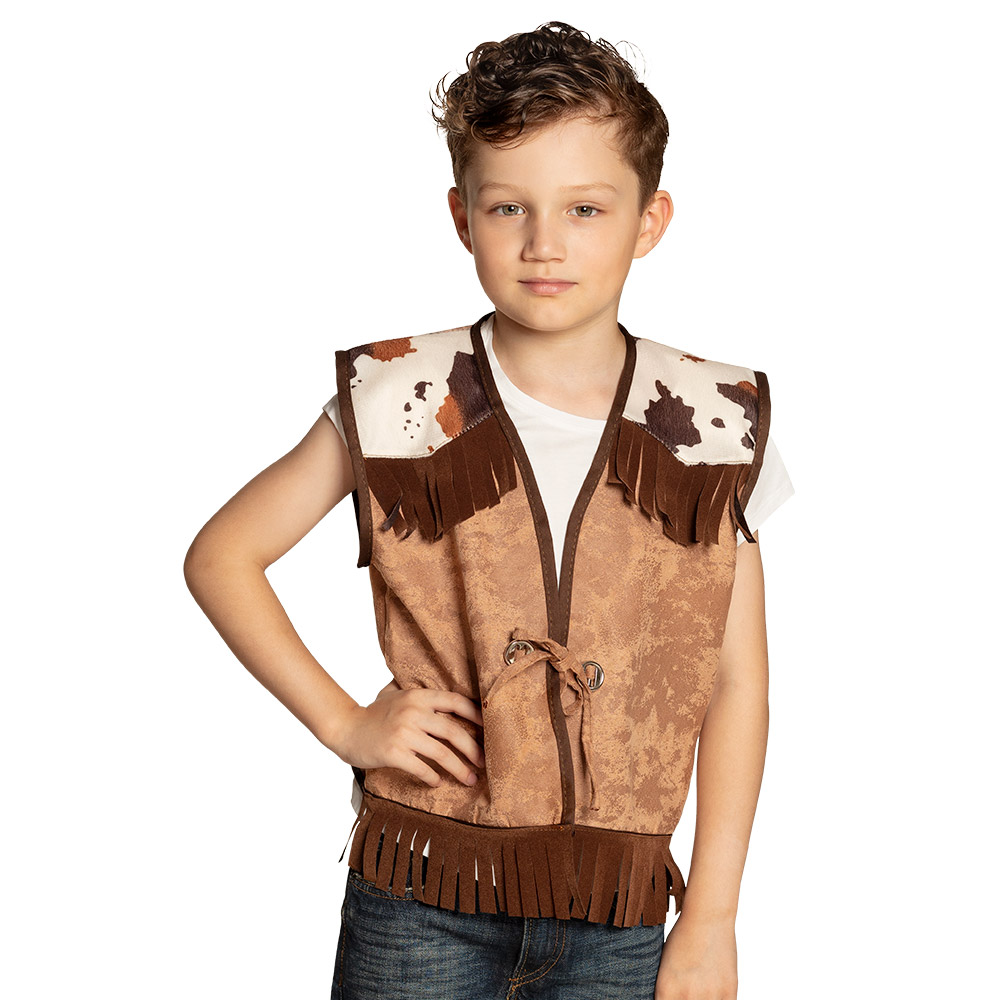 St. Kindervest Western camel (4-6 jaar)