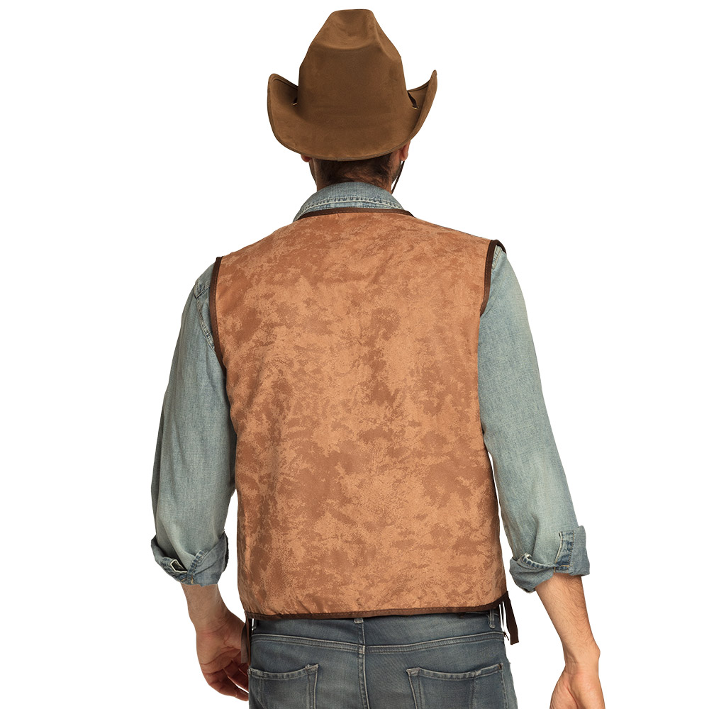 St. Vest Western camel (L/XL)