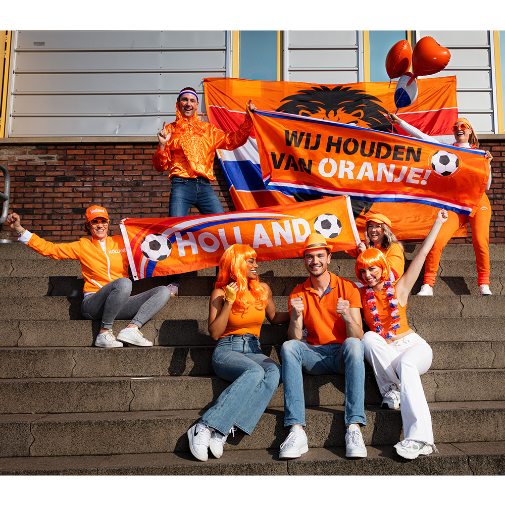 St. Polyester banner 'Holland' (180 x 50 cm)