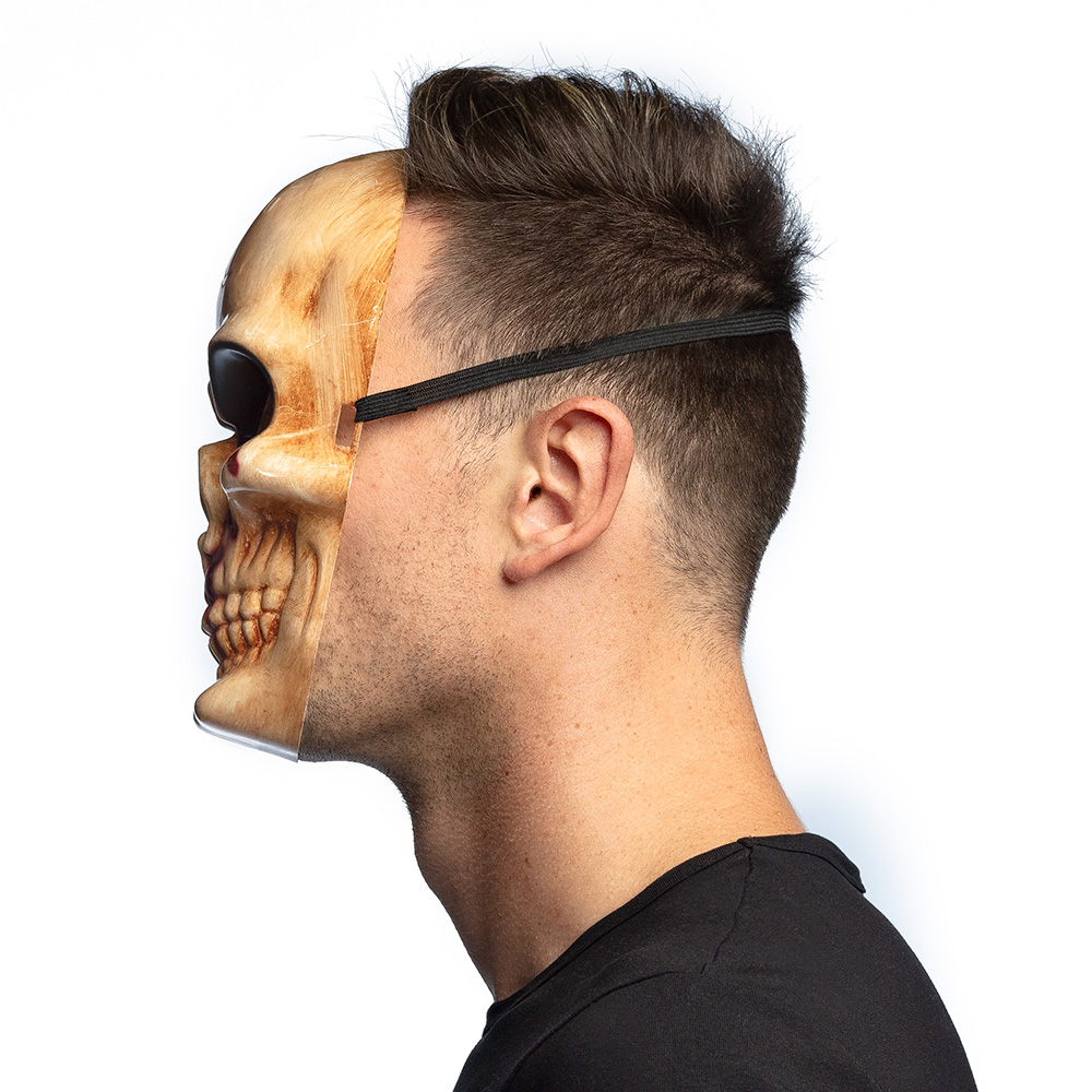 St. Gezichtsmasker Bloody skull