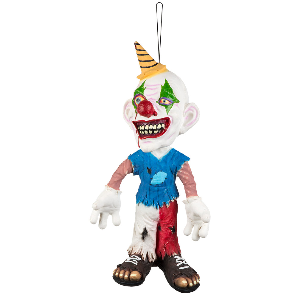 Hangdecoratie Creepy clown (44 cm)