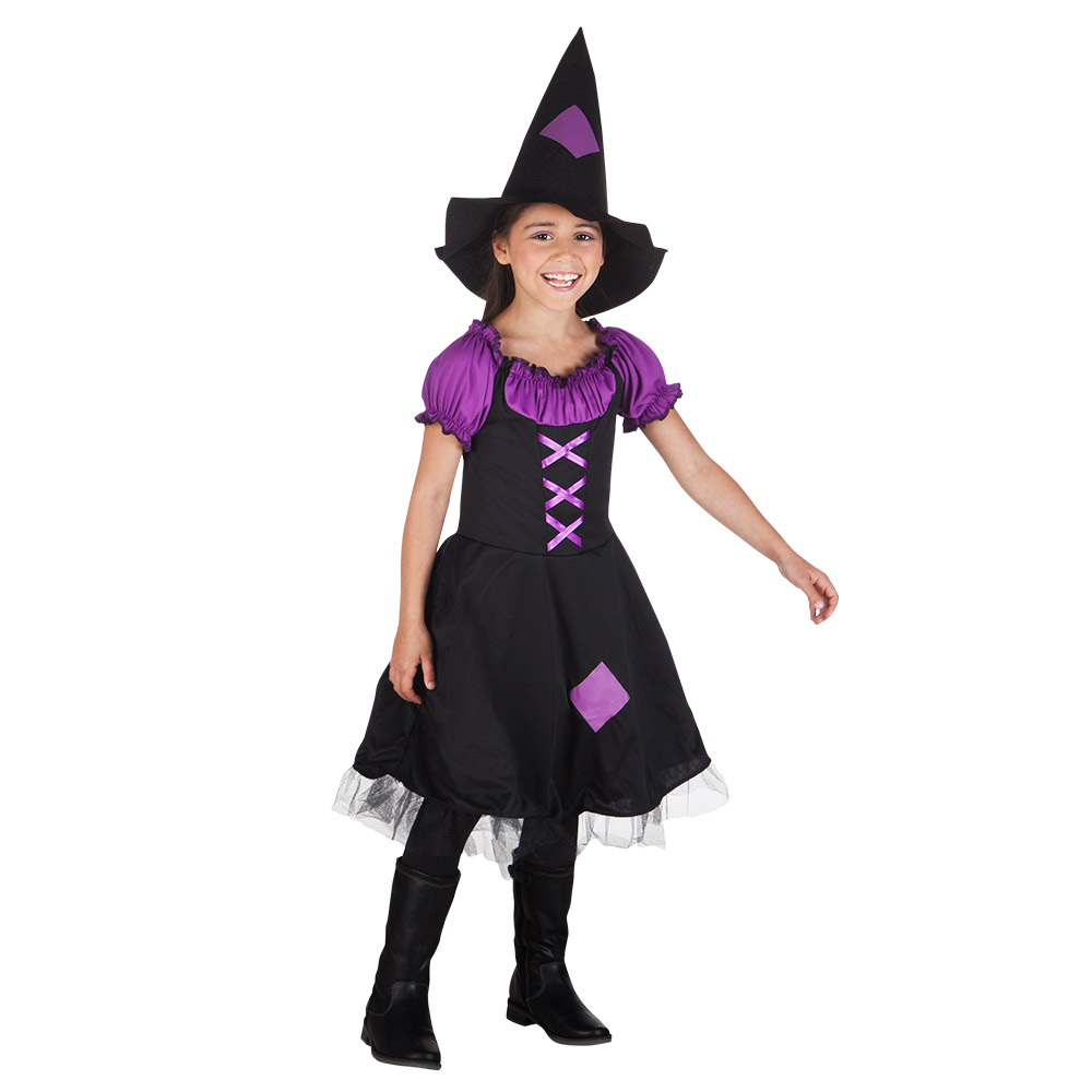 St. Kinderkostuum Imperial witch (7-9 jaar)