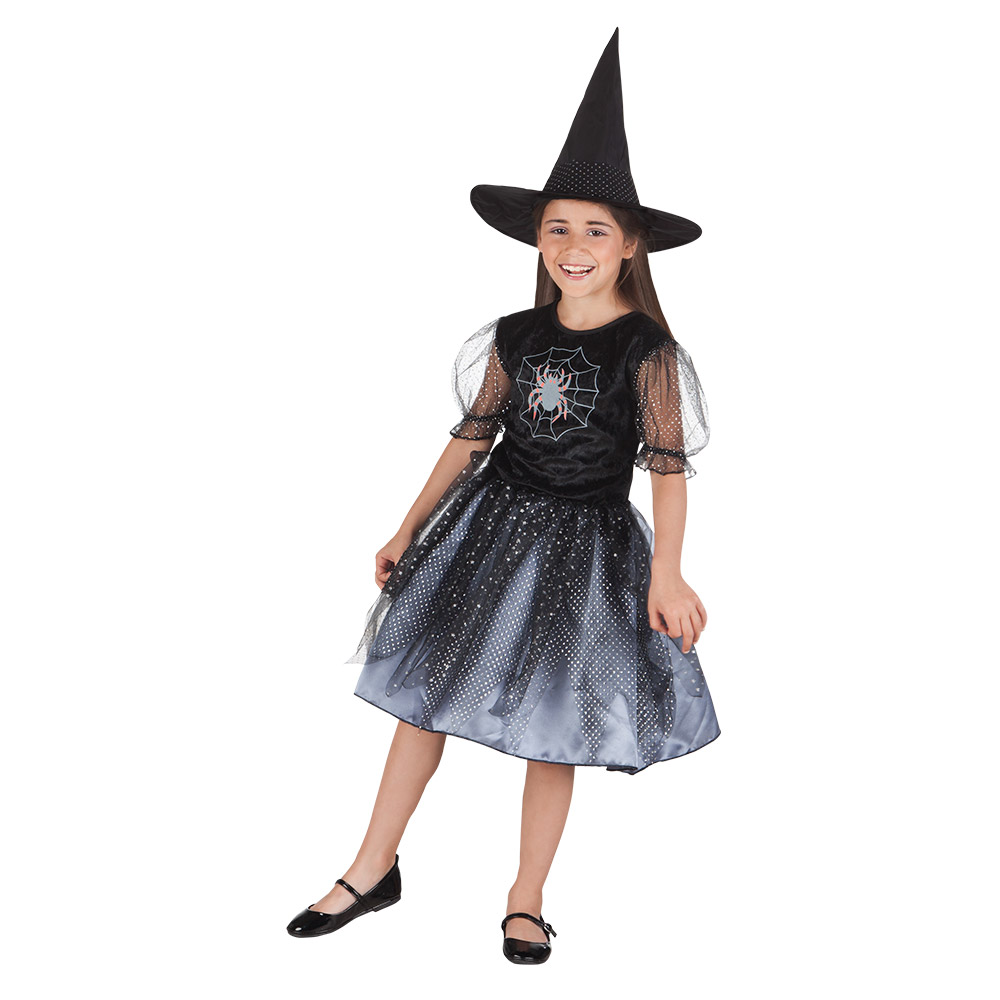 St. Kinderkostuum Spider witch (4-6 jaar)