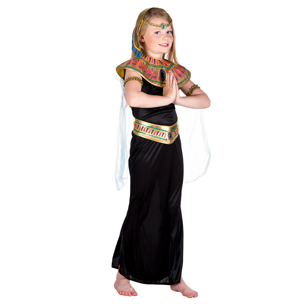 St. Kinderkostuum Egyptische prinses (4-6 jaar)