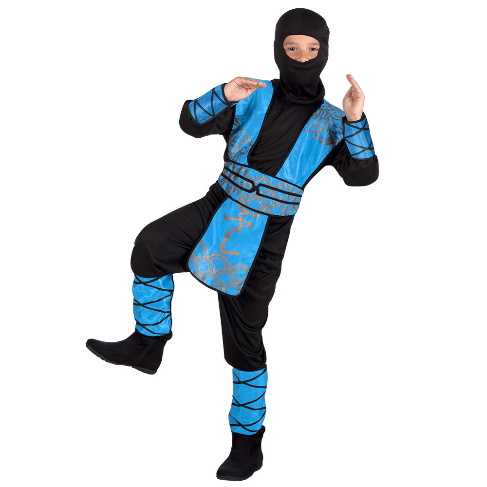 St. Kinderkostuum Royal ninja (7-9 jaar)