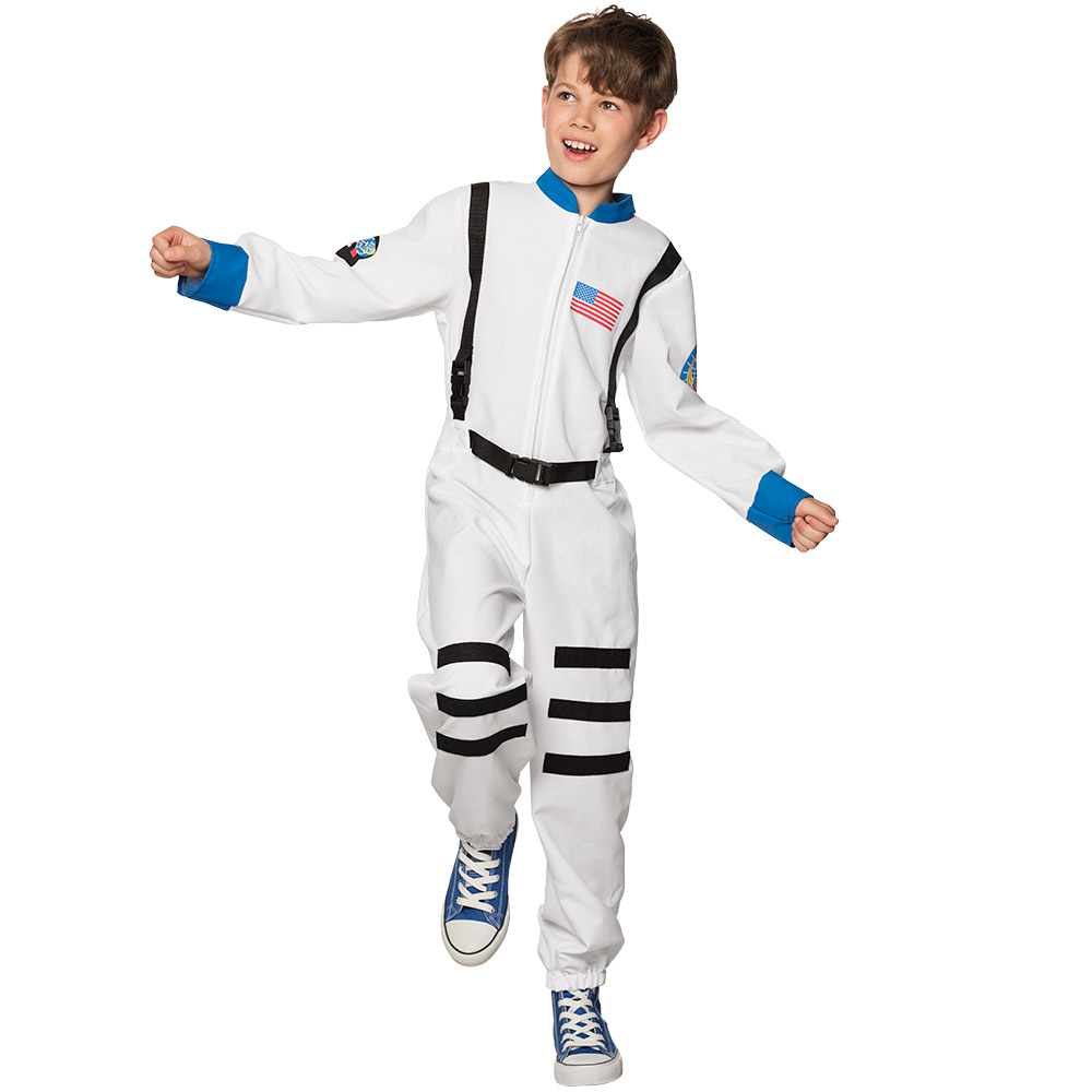 St. Kinderkostuum Astronaut (10-12 jaar)