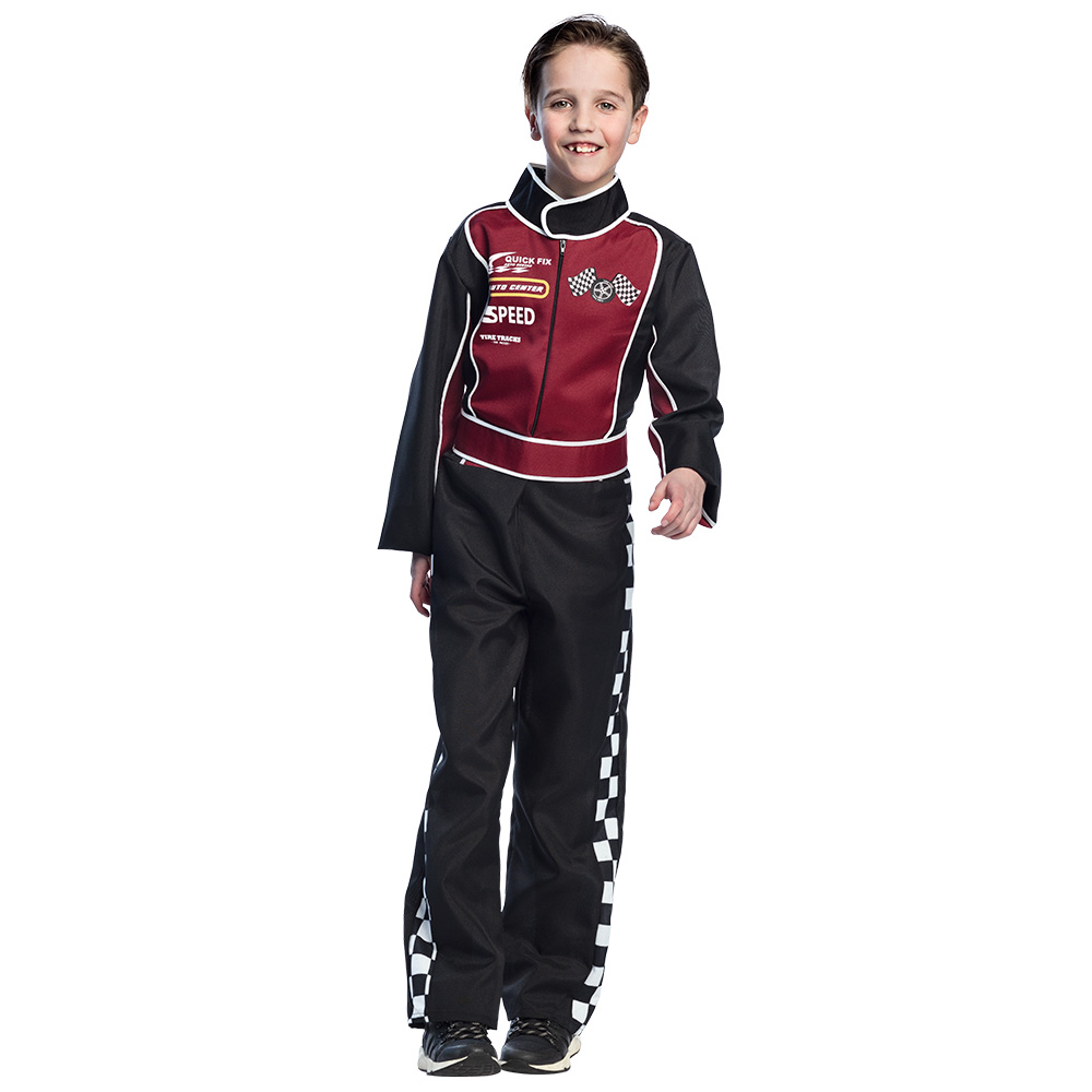 St. Kinderkostuum Racing rookie (10-12 jaar)