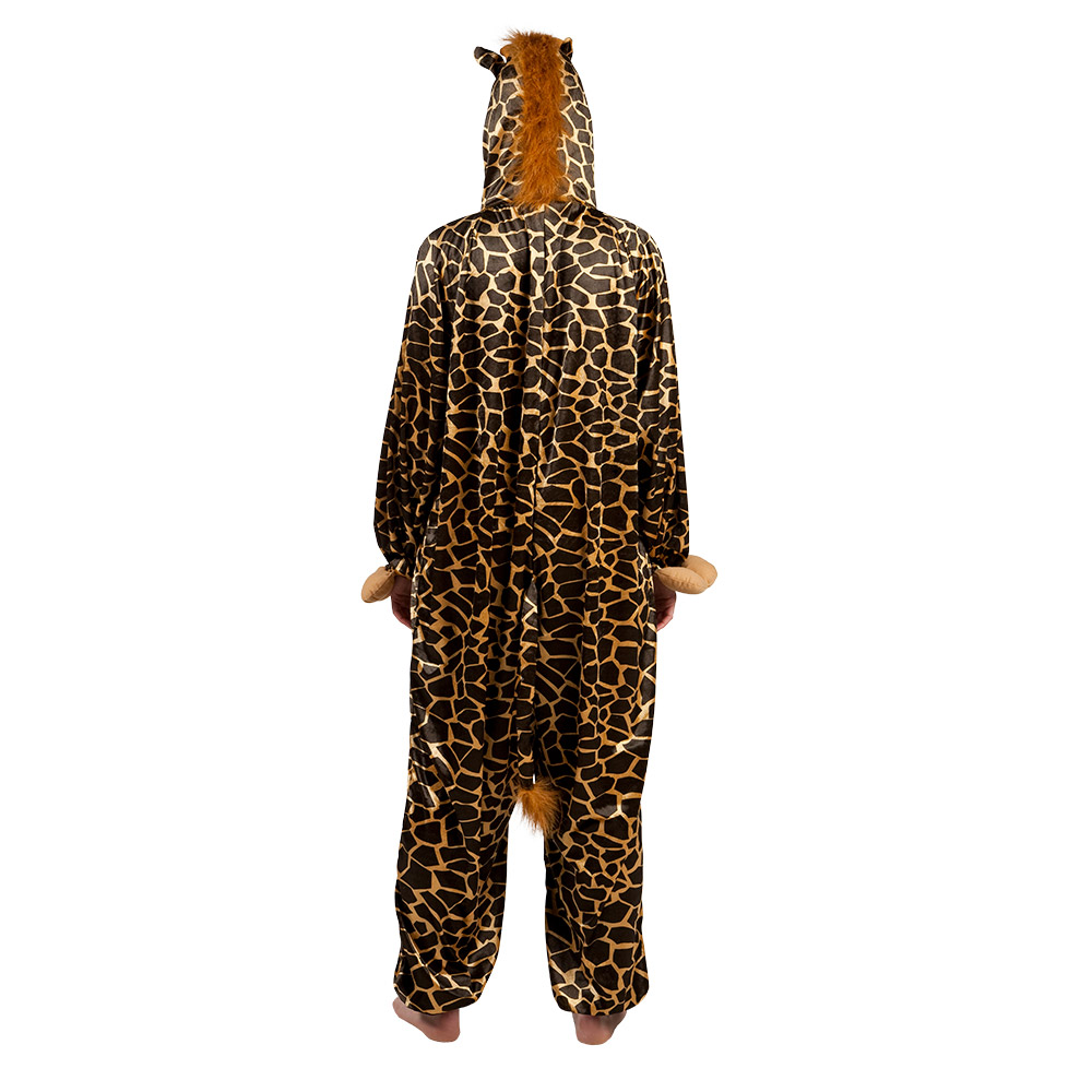 St. Volwassenenkostuum Giraffe pluche (max. 1.95 m)