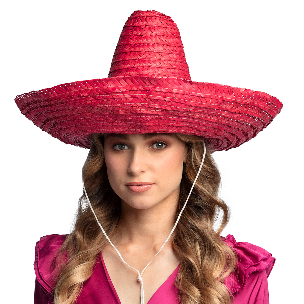 St. Sombrero Puebla rood (Ø 49 cm)