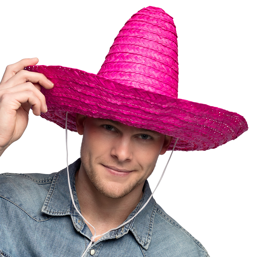 St. Sombrero Puebla roze (Ø 49 cm)