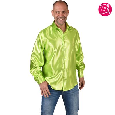 Shirt Satijn Groen