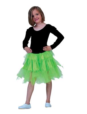 Petticoat fluo groen