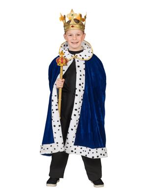 Royal cape blauw kind