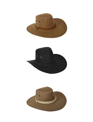 Cowboyhoed 3 kleuren