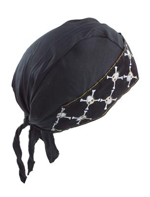 Bandana piraat zwart