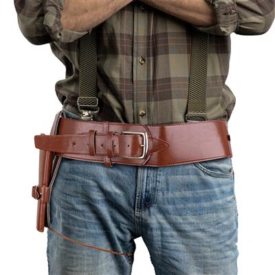 Holster lederlook bruin