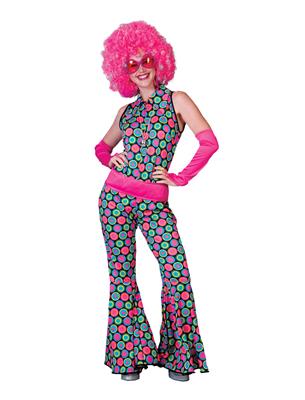 Disco polka dot jumpsuit