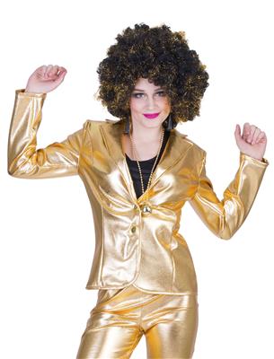 Disco fever jacket goud