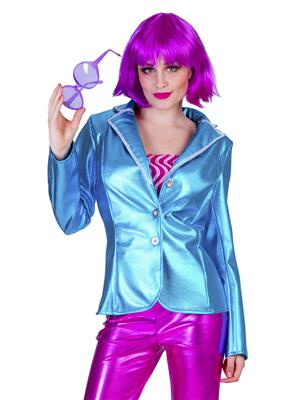 Disco fever jacket blauw