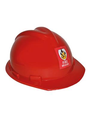 Brandweerhelm verstelbaar pvc volw