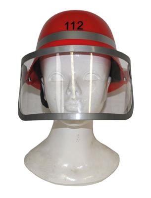 Brandweerhelm verstelbaar pvc volw