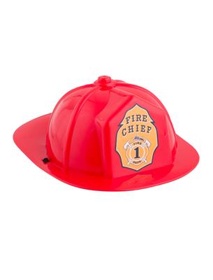 Mini brandweerhelm met elastiek