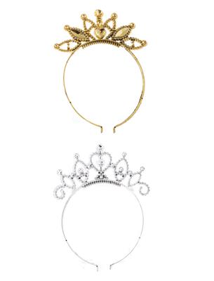 Diadeem prinses 2 kleuren