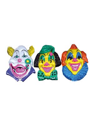 Wandmasker clown 3 ass