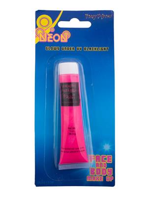 Gezichts- en lichaamsmake-up fluo roze