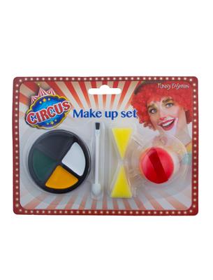 Make-up set clown 4dlg