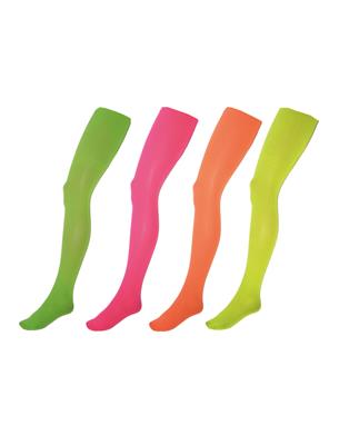 Panty fluo 4 kleuren