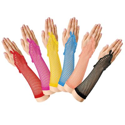 Handschoenen net rond vinger 6 kleuren