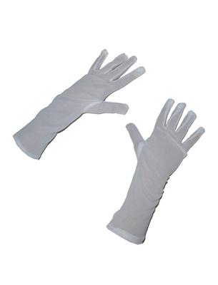 Handschoenen 33 cm wit