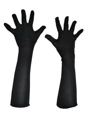 Handschoenen 43 cm zwart