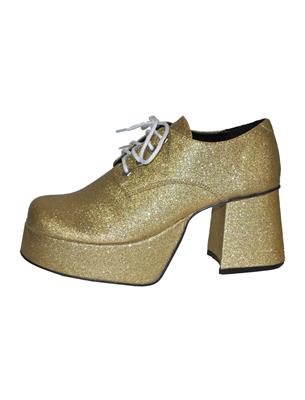 Discoschoenen goud 4 maten